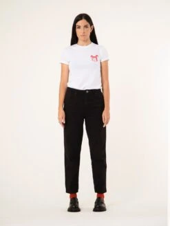 PANTALÓN VAQUERO DE MUJER MOMFIT TULSA OLD BLACK 14 PANTALÓN VAQUERO DE MUJER MOMFIT TULSA OLD BLACK -Capitan Denim 1 1