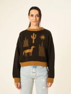 JERSEY DE MUJER NANCY SOUTHERN BROWN