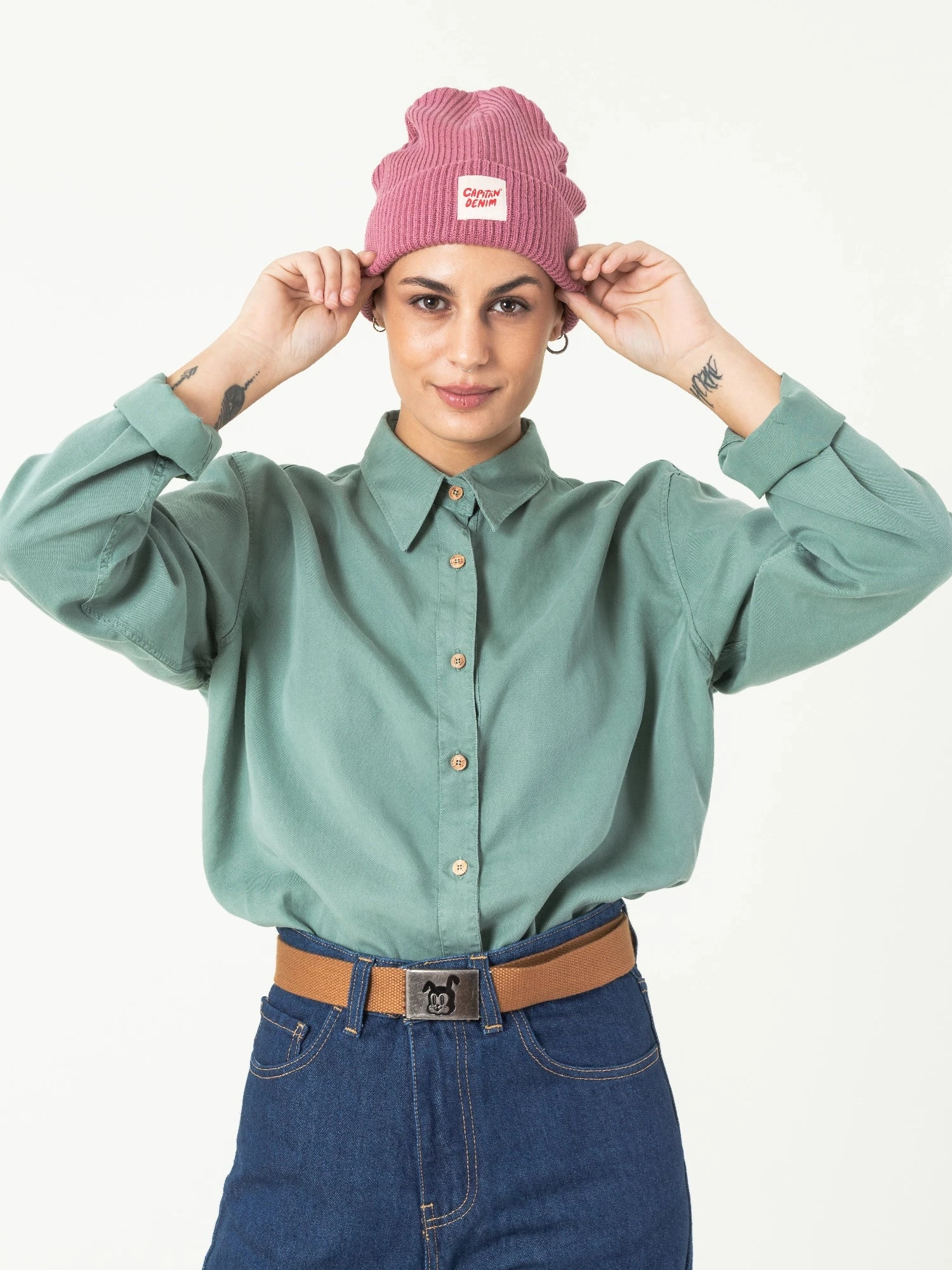 GORRO ROSE 3 GORRO ROSE