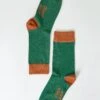 Calcetines Unisex Vintage Verde -Capitan Denim 1 52