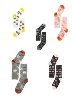 Caja De 5 Pares De Calcetines