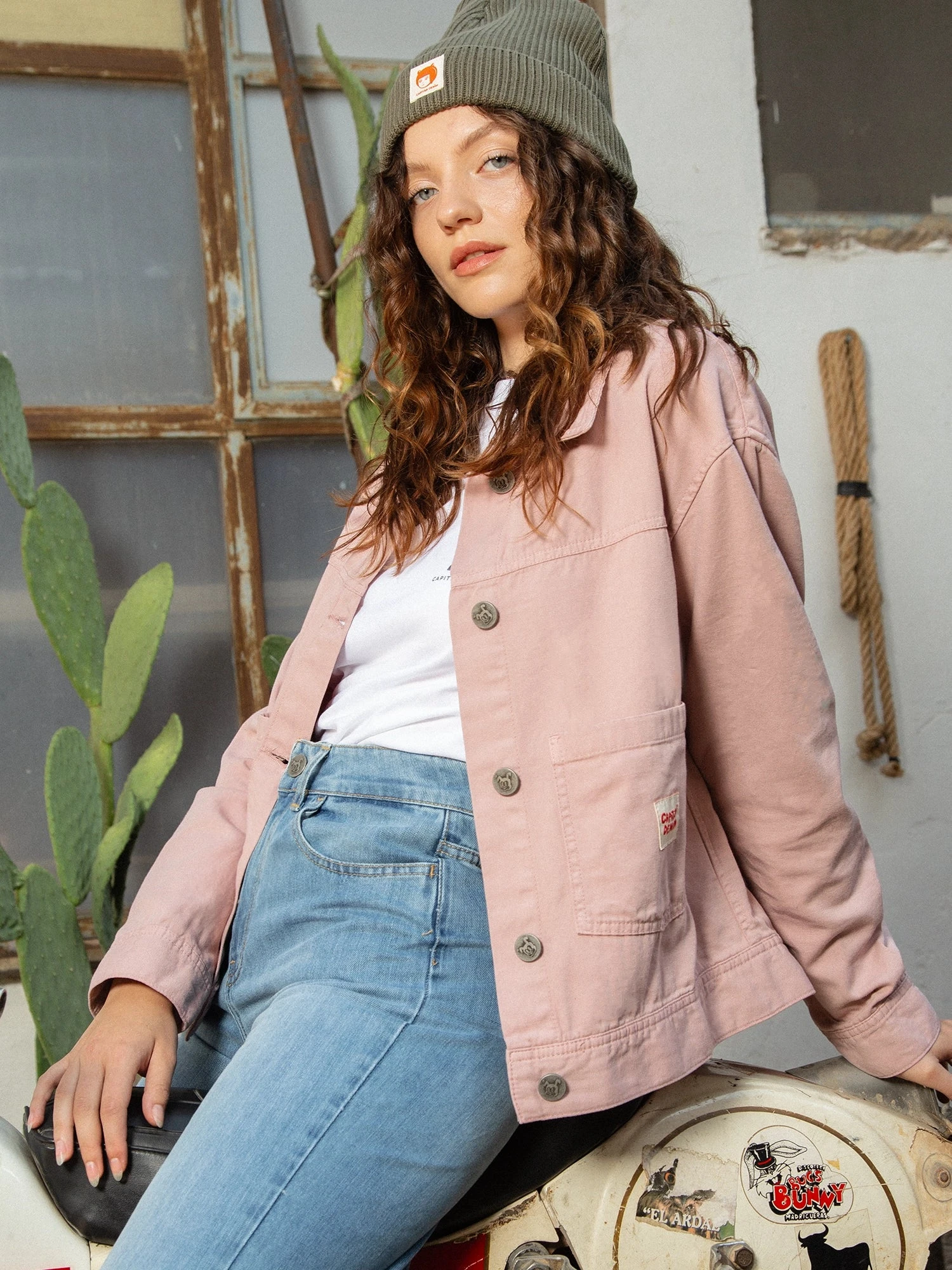 CHAQUETA TUCKER PINK SAND 4 CHAQUETA TUCKER PINK SAND - Imagen 2