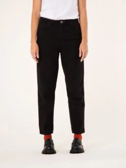 PANTALÓN VAQUERO DE MUJER MOMFIT TULSA OLD BLACK