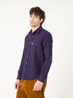CAMISA DE HOMBRE FURAY BROWN PLAID -Capitan Denim 2 33