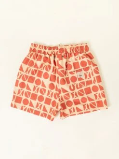 BAÑADOR DE HOMBRE NOKIE GEOMETRIC RED & CREAM 7 BAÑADOR DE HOMBRE NOKIE GEOMETRIC RED & CREAM -Capitan Denim 2 5