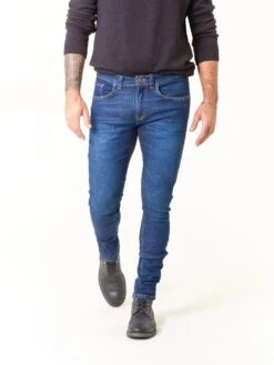 PANTALONES VAQUEROS PITILLO DE HOMBRE DUTRONC DARK USED BLUE