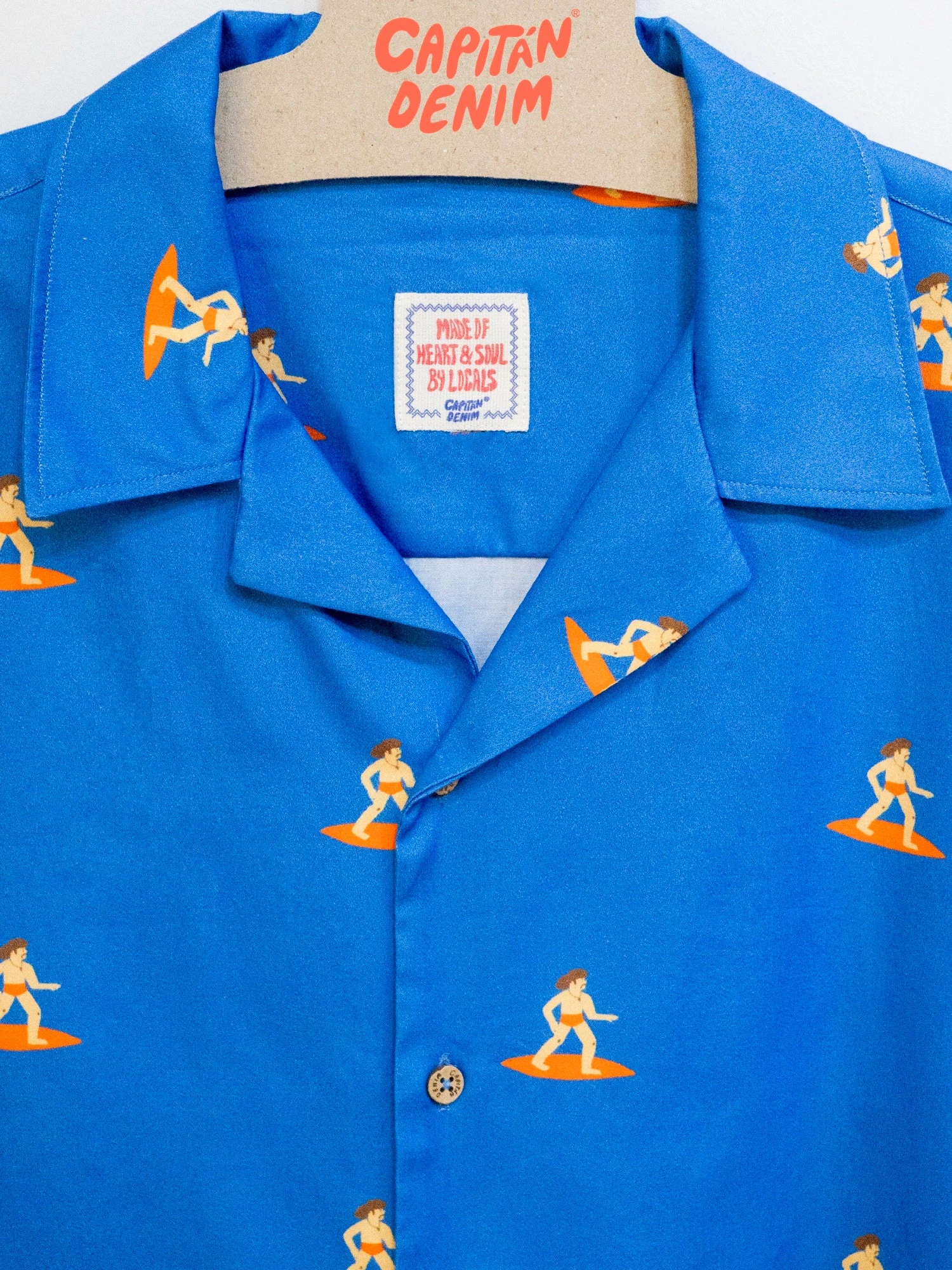 CAMISA CALYPSO BLUE SURF 8 CAMISA CALYPSO BLUE SURF - Imagen 6