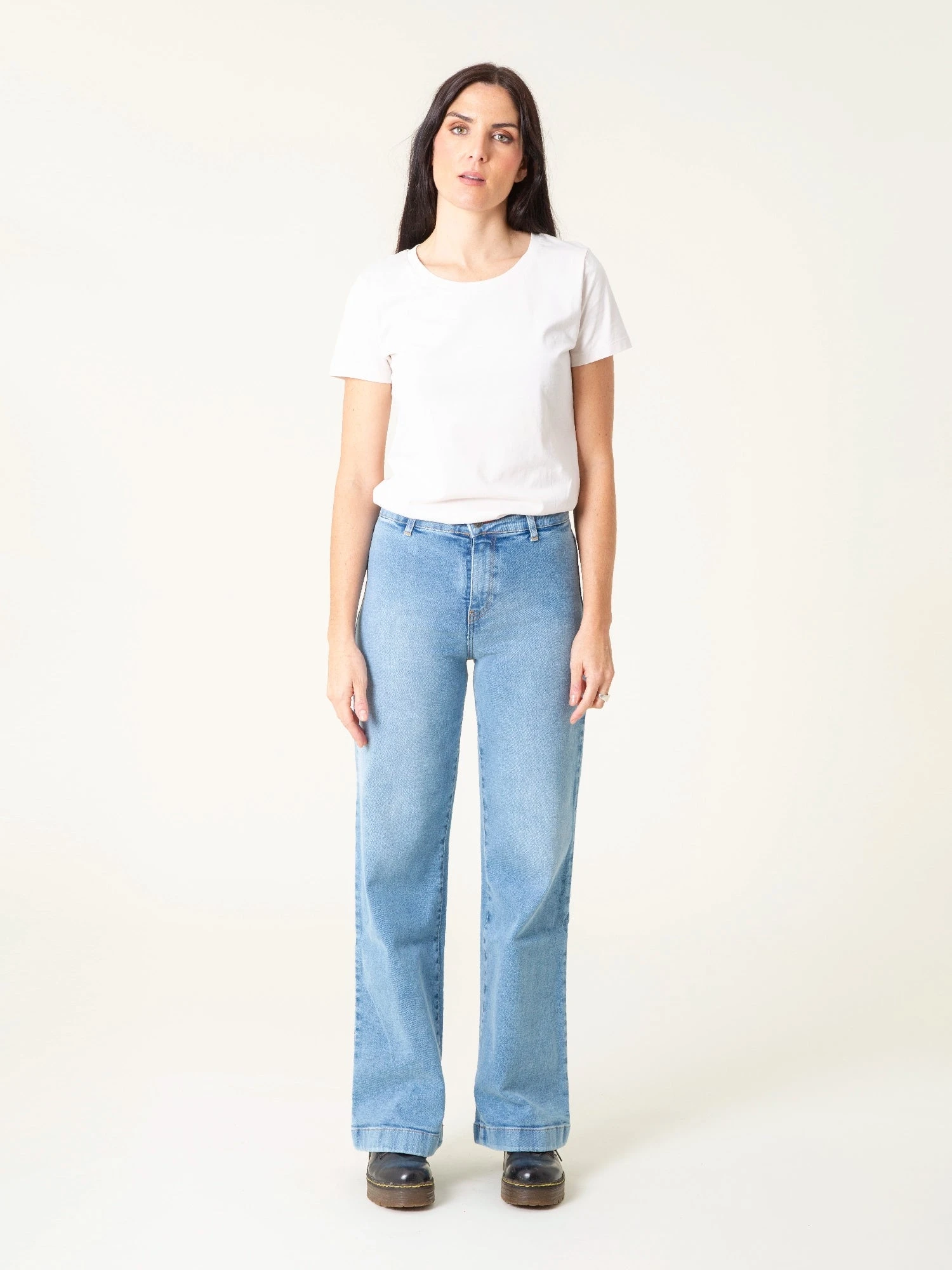 WIDE LEG LUPE LIGHT BLUE 4 WIDE LEG LUPE LIGHT BLUE - Imagen 2