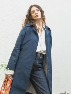 GABARDINA DE MUJER NICO NAVY 9 GABARDINA DE MUJER NICO NAVY -Capitan Denim 3 19