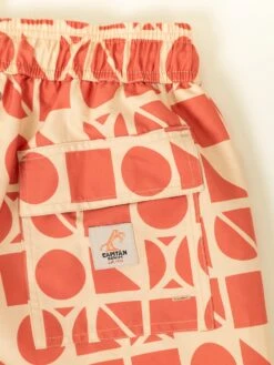 BAÑADOR DE HOMBRE NOKIE GEOMETRIC RED & CREAM 8 BAÑADOR DE HOMBRE NOKIE GEOMETRIC RED & CREAM -Capitan Denim 3 2