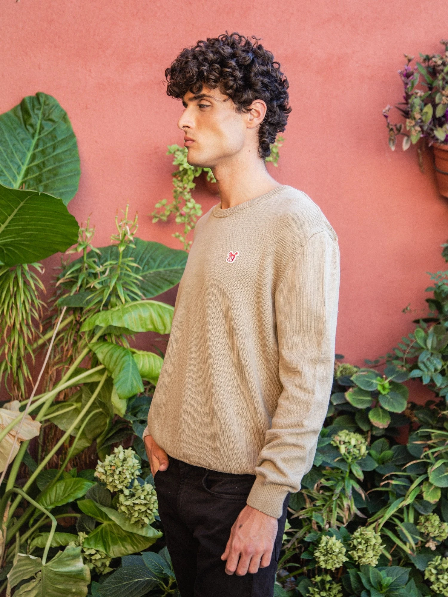 JERSEY UNISEX BRIAN BEIGE 6 JERSEY UNISEX BRIAN BEIGE - Imagen 4