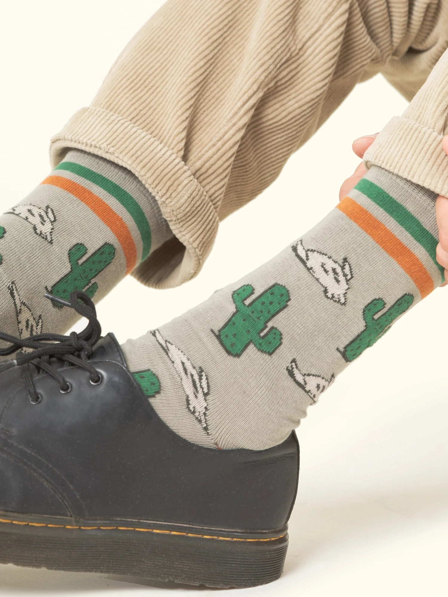 Calcetines Unisex Cactus Calavera 5 Calcetines Unisex Cactus Calavera - Imagen 3