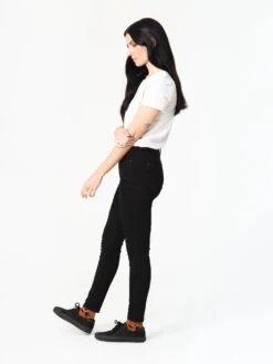 PANTALONES PITILLOS DE MUJER DENVER OLD BLACK -Capitan Denim 3 29