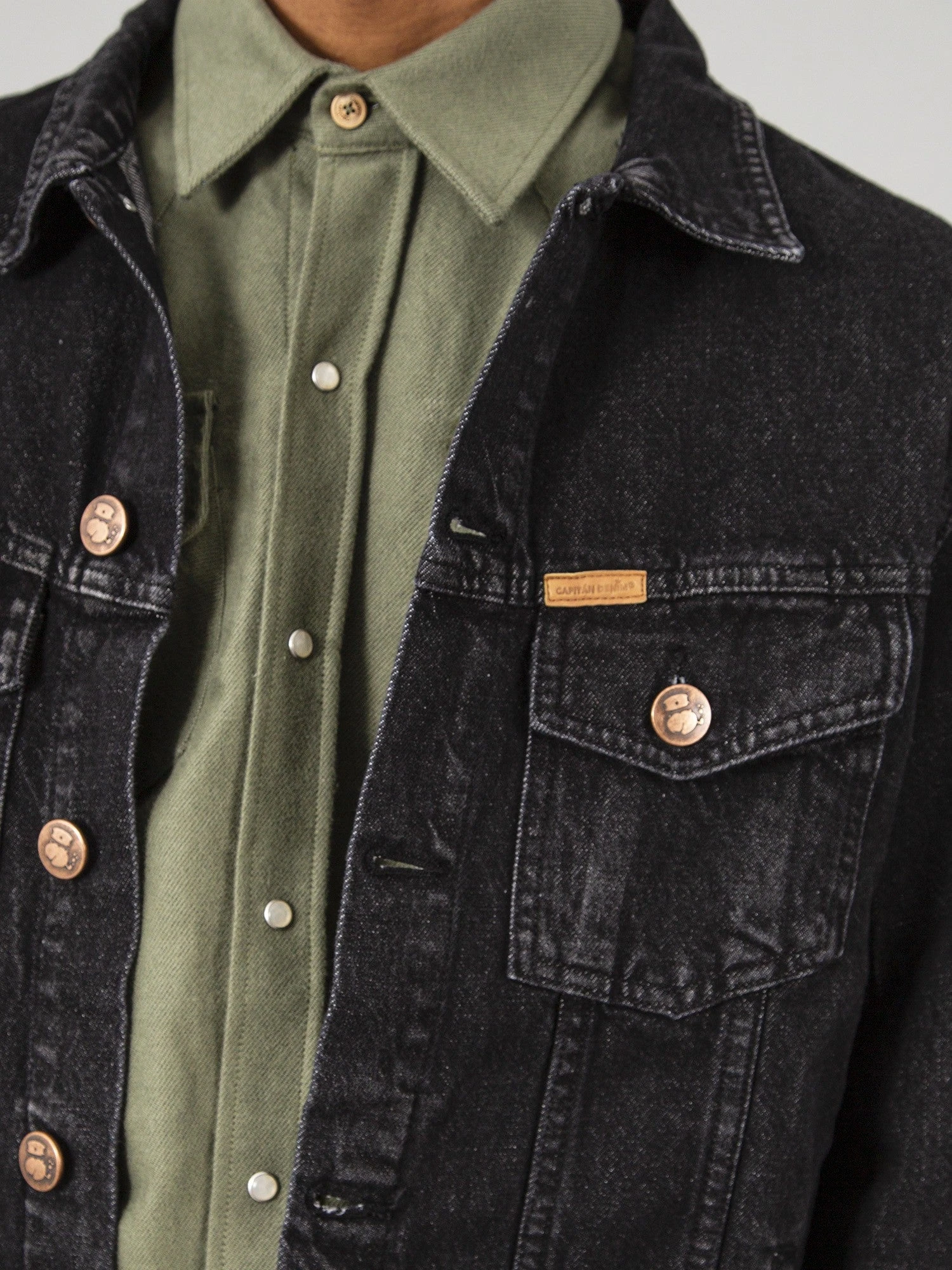 CAZADORA GINO VINTAGE GREY 6 CAZADORA GINO VINTAGE GREY - Imagen 4