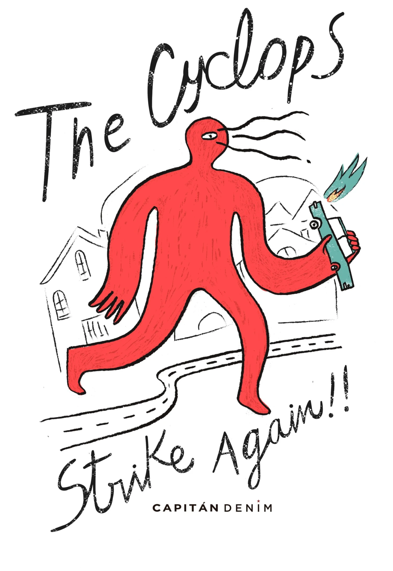 CAMISETA CYCLOPS RINGER RED AND ROSÉ 5 CAMISETA CYCLOPS RINGER RED AND ROSÉ - Imagen 3