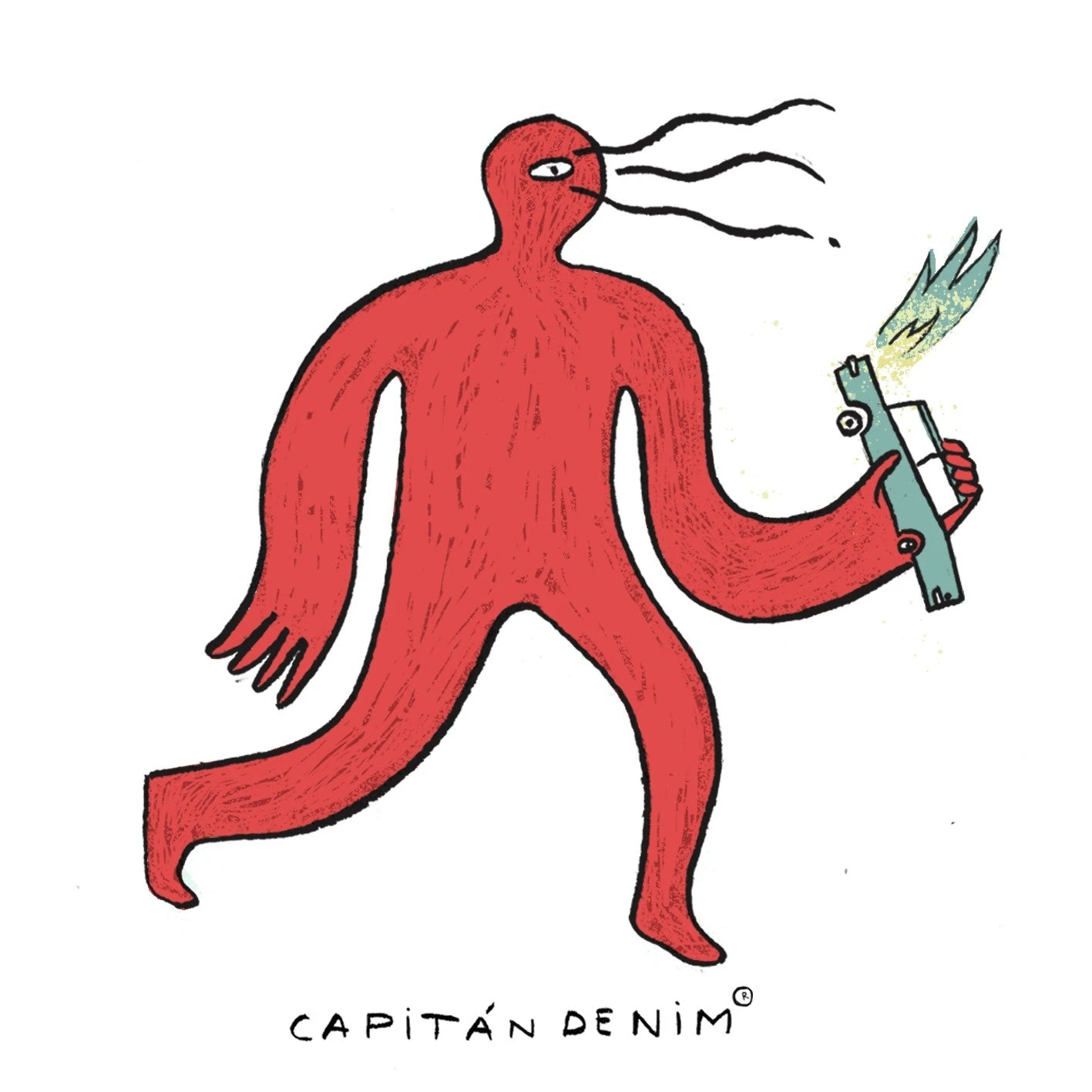 CAMISETA CYCLOPS RINGER RED AND ROSÉ 6 CAMISETA CYCLOPS RINGER RED AND ROSÉ - Imagen 4