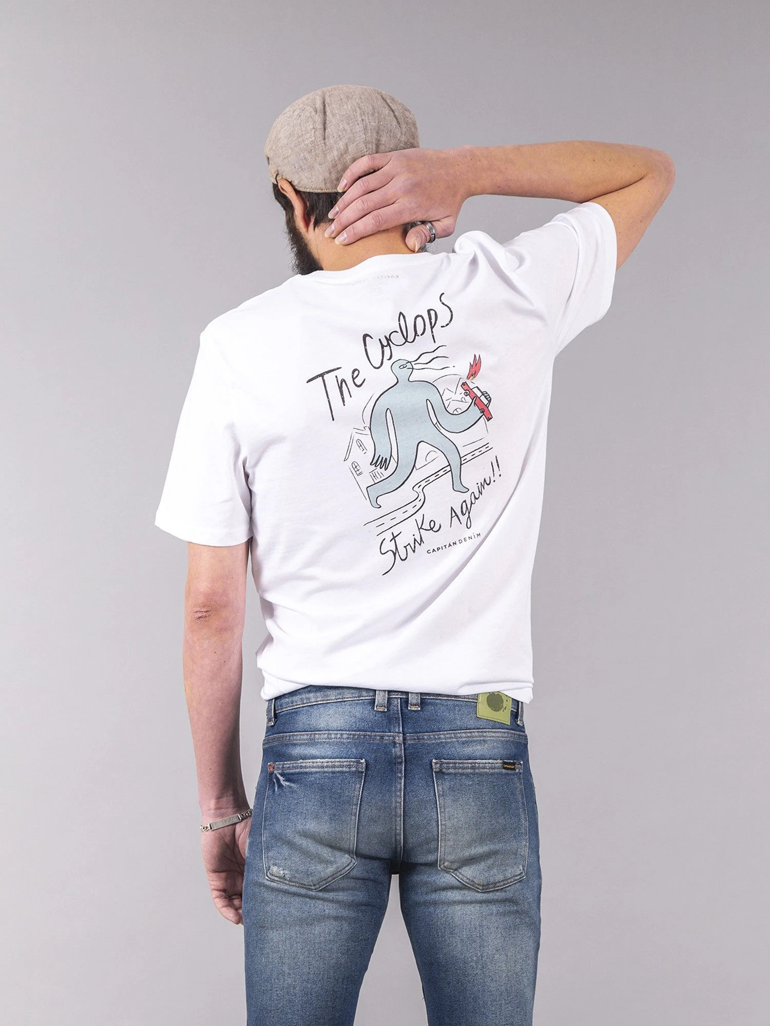 CAMISETA CYCLOPS WHITE 5 CAMISETA CYCLOPS WHITE - Imagen 3