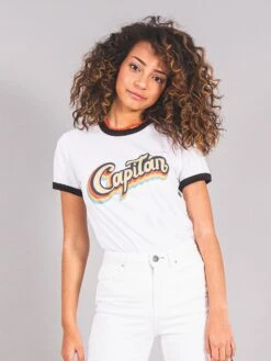 CAMISETA CAPITÁN BLACK AND WHITE