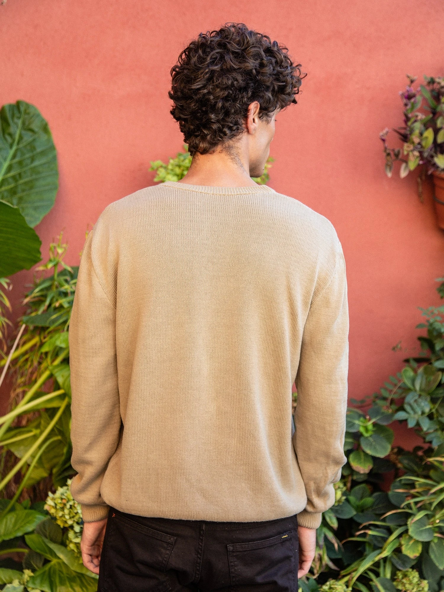 JERSEY UNISEX BRIAN BEIGE 5 JERSEY UNISEX BRIAN BEIGE - Imagen 3