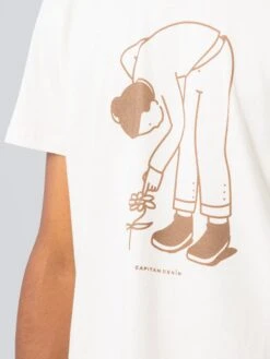 CAMISETA UNISEX DE ALGODÓN ORGÁNICO RAW COTTON FLOR -Capitan Denim 4 27