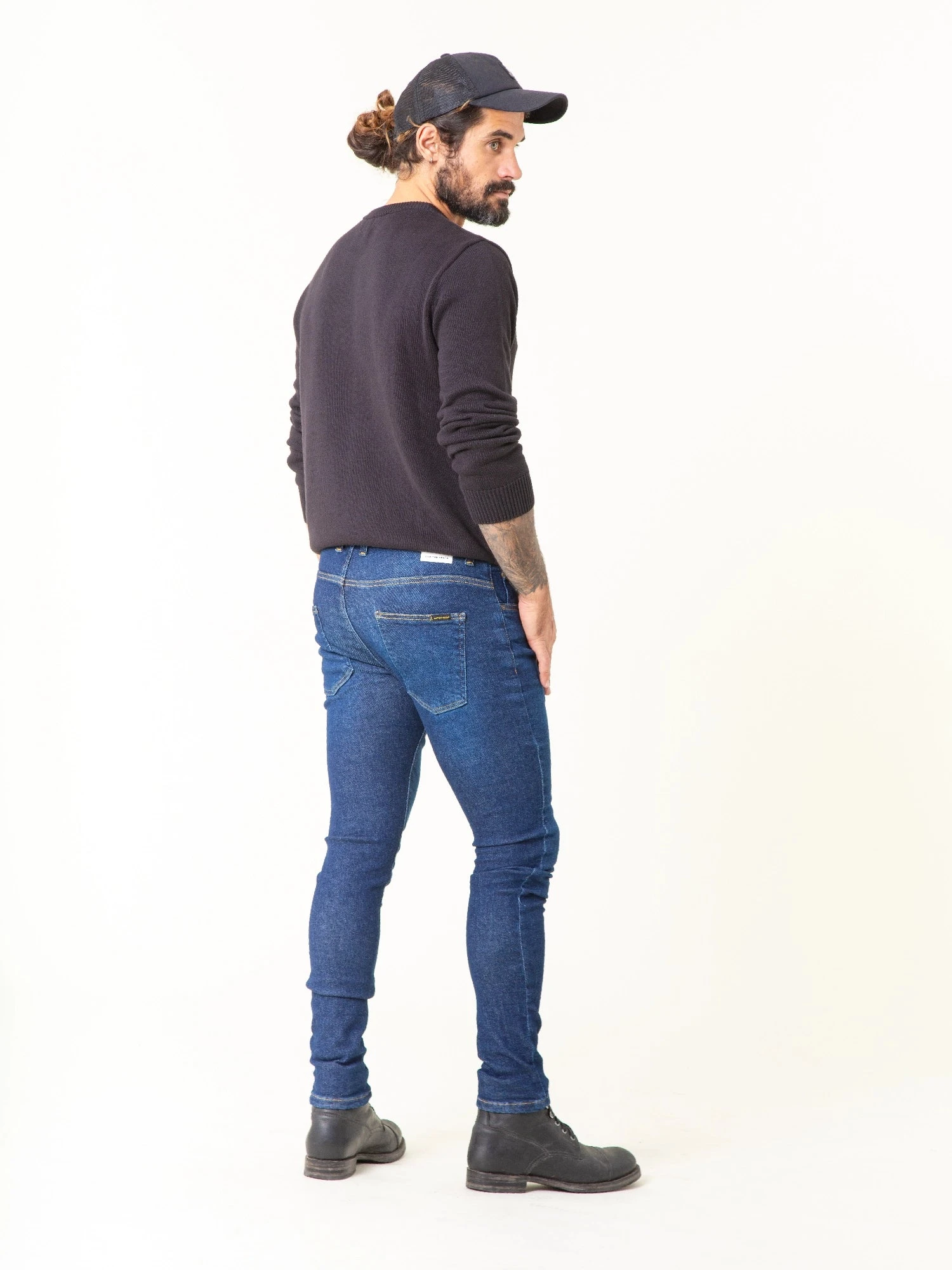 PANTALONES VAQUEROS PITILLO DE HOMBRE DUTRONC DARK USED BLUE 5 PANTALONES VAQUEROS PITILLO DE HOMBRE DUTRONC DARK USED BLUE - Imagen 3