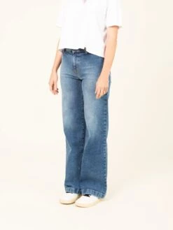 WIDE LEG LUPE MID USED BLUE -Capitan Denim 4 3 6d44d995 045a 4b50 94ff 7f0198d3a4ce