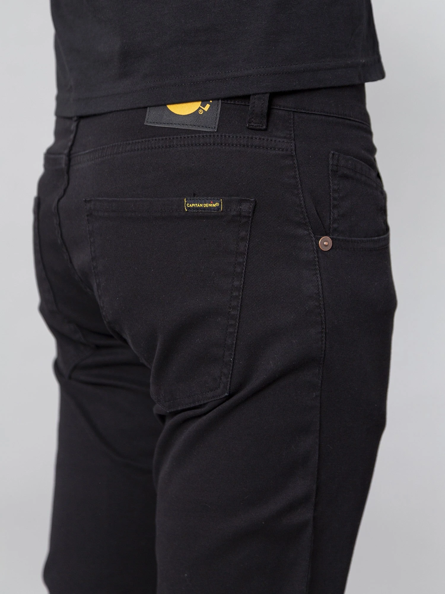 PANTALONES VAQUEROS SLIM DE HOMBRE FLAMINGO BLACK 6 PANTALONES VAQUEROS SLIM DE HOMBRE FLAMINGO BLACK - Imagen 4