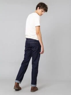 PANTALONES VAQUEROS RECTOS DE HOMBRE RAY RAW BLUE -Capitan Denim 5191