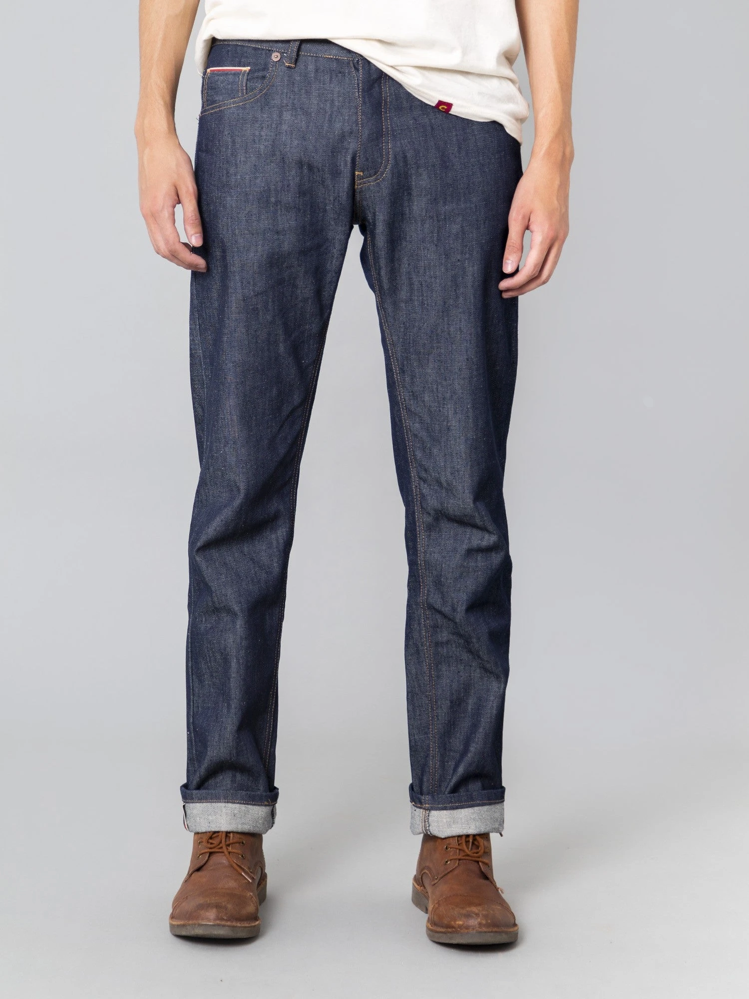 PANTALONES VAQUEROS RECTOS DE HOMBRE RAY RAW RECYCLED SELVEDGE 5 PANTALONES VAQUEROS RECTOS DE HOMBRE RAY RAW RECYCLED SELVEDGE - Imagen 3
