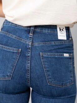 JEANS SKINNY DENVER DARK BLUE RECYCLED COTTON -Capitan Denim 5 17