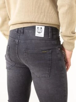 PANTALONES VAQUEROS PITILLO DE HOMBRE DUTRONC MID USED GREY 13 PANTALONES VAQUEROS PITILLO DE HOMBRE DUTRONC MID USED GREY -Capitan Denim 5 18