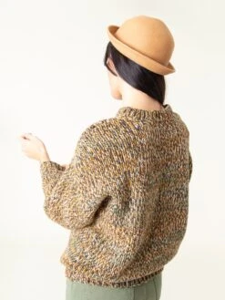 Jersey De Lana De Mujer Baez Recycled Colors Brown Green Mix -Capitan Denim 5 20 69ce75a7 be00 4f41 9439 a34e97484744