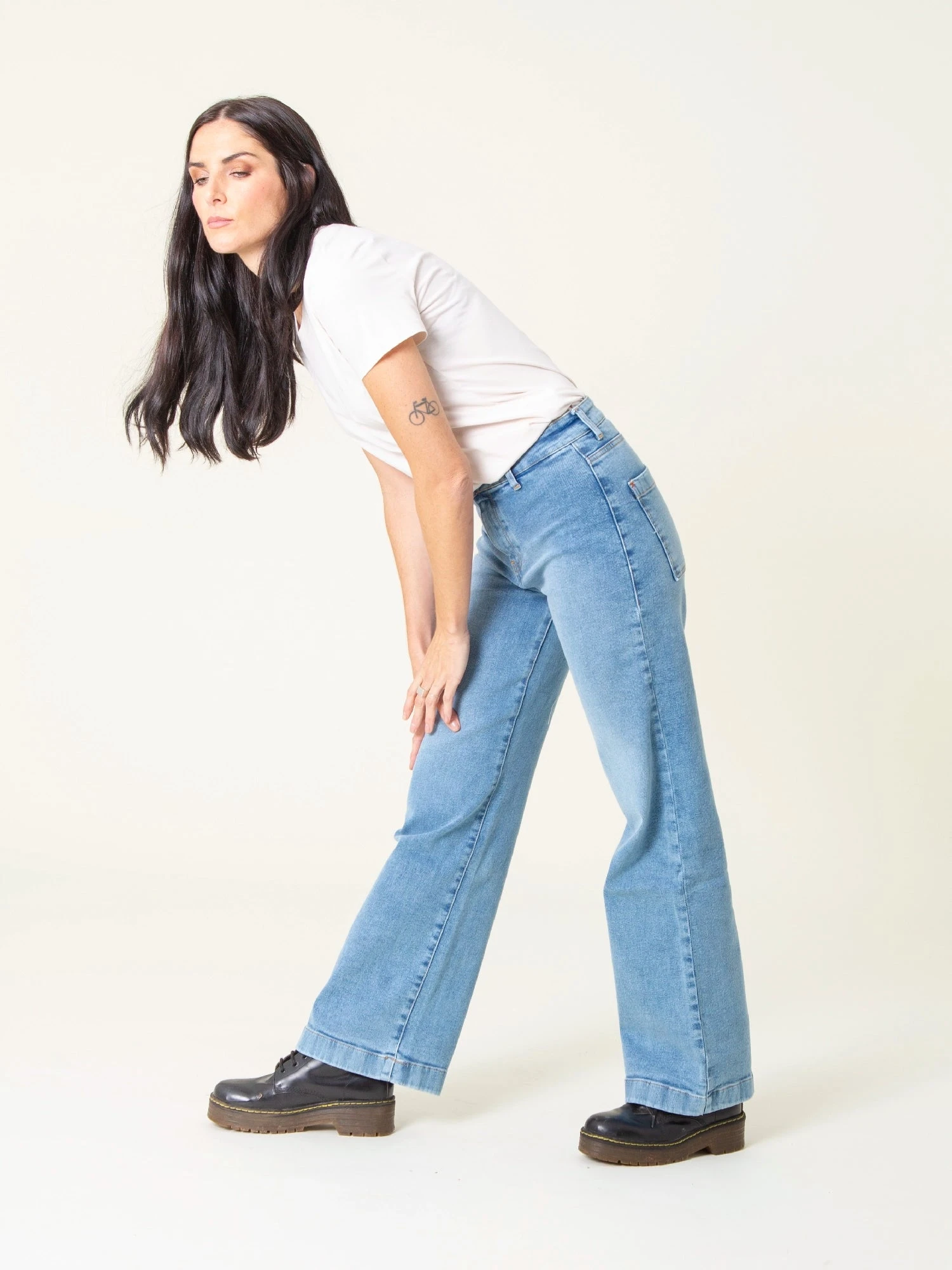 WIDE LEG LUPE LIGHT BLUE 7 WIDE LEG LUPE LIGHT BLUE - Imagen 5