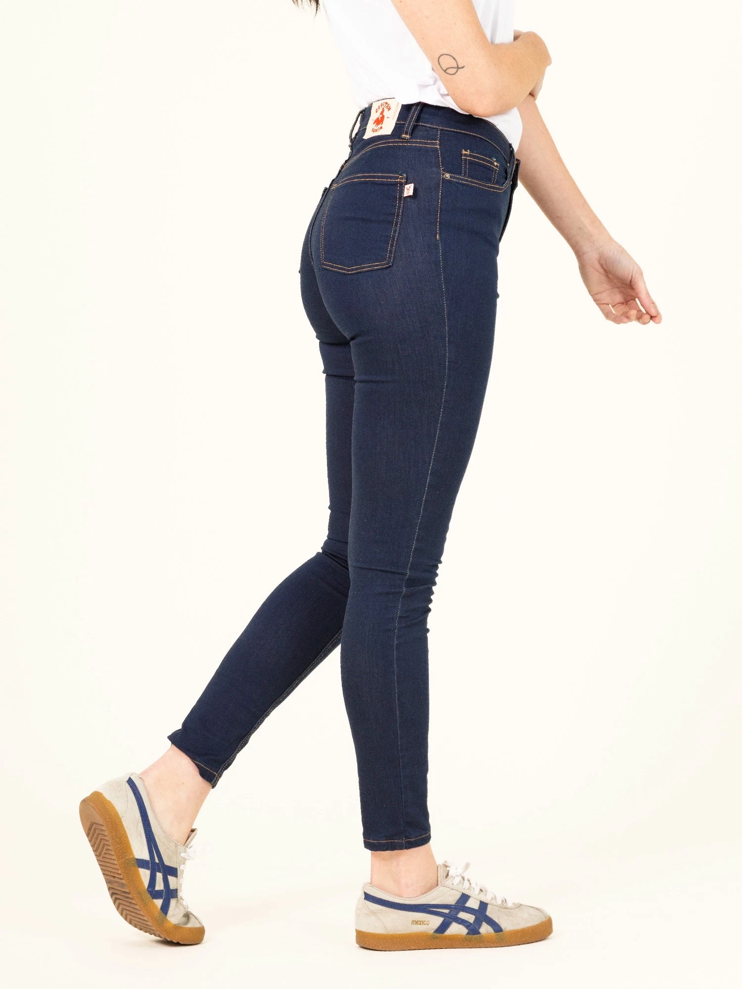 JEGGING SKINNY DENVER DARK BLUE 5 JEGGING SKINNY DENVER DARK BLUE - Imagen 3