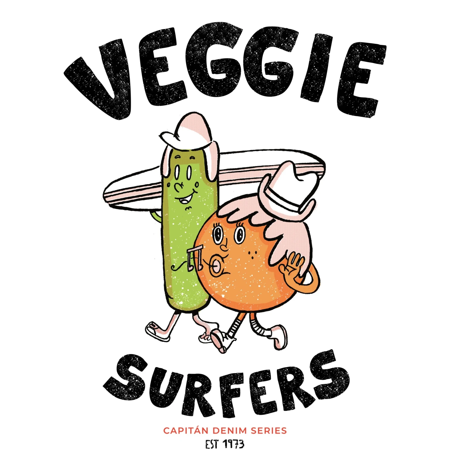 CAMISETA VEGGIE SURFERS CHICA 4 CAMISETA VEGGIE SURFERS CHICA - Imagen 2