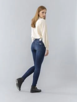 PANTALÓN SKINNY PUSH UP DE MUJER CARLY DARK BLUE -Capitan Denim 6401