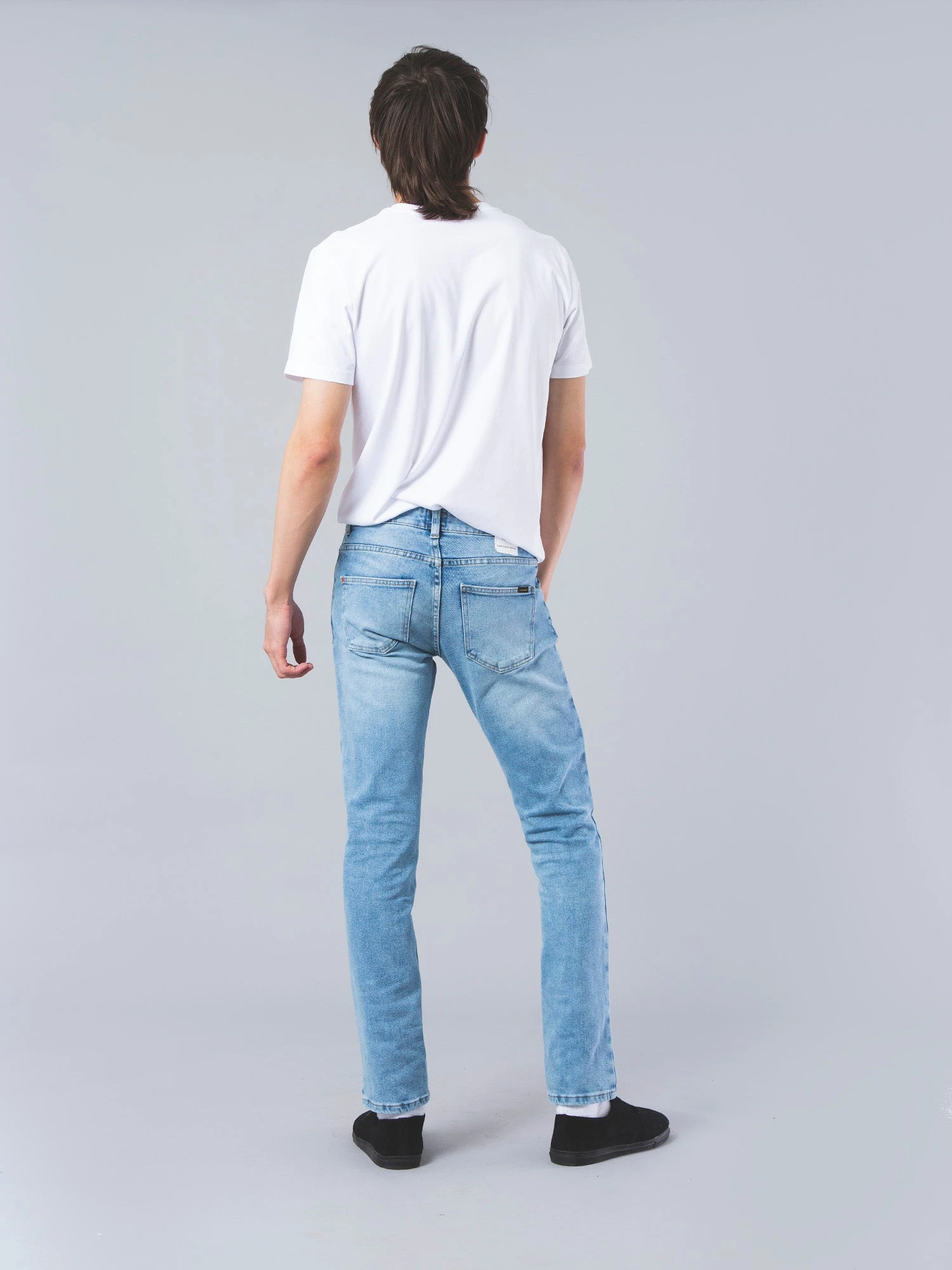 PANTALONES VAQUEROS SLIM DE HOMBRE FLAMINGO VINTAGE LIGHT BLUE 6 PANTALONES VAQUEROS SLIM DE HOMBRE FLAMINGO VINTAGE LIGHT BLUE - Imagen 4