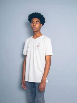 CAMISETA THE WOLFMAN CRUDO ORGANIC COTTON