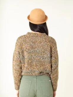 Jersey De Lana De Mujer Baez Recycled Colors Brown Green Mix -Capitan Denim 7 11 a1c73b32 9a73 4648 86ac 5e5366d536a8