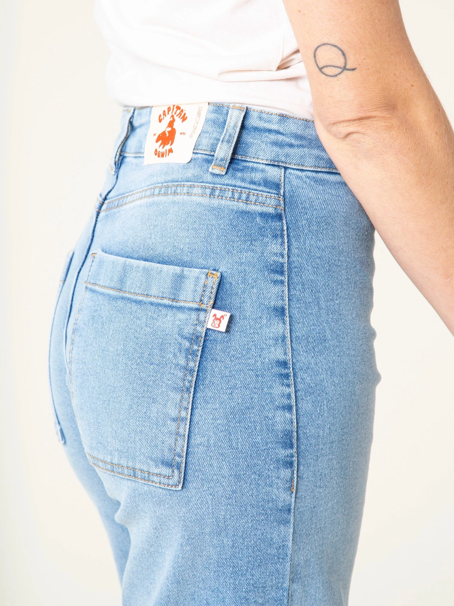 WIDE LEG LUPE LIGHT BLUE 9 WIDE LEG LUPE LIGHT BLUE - Imagen 7