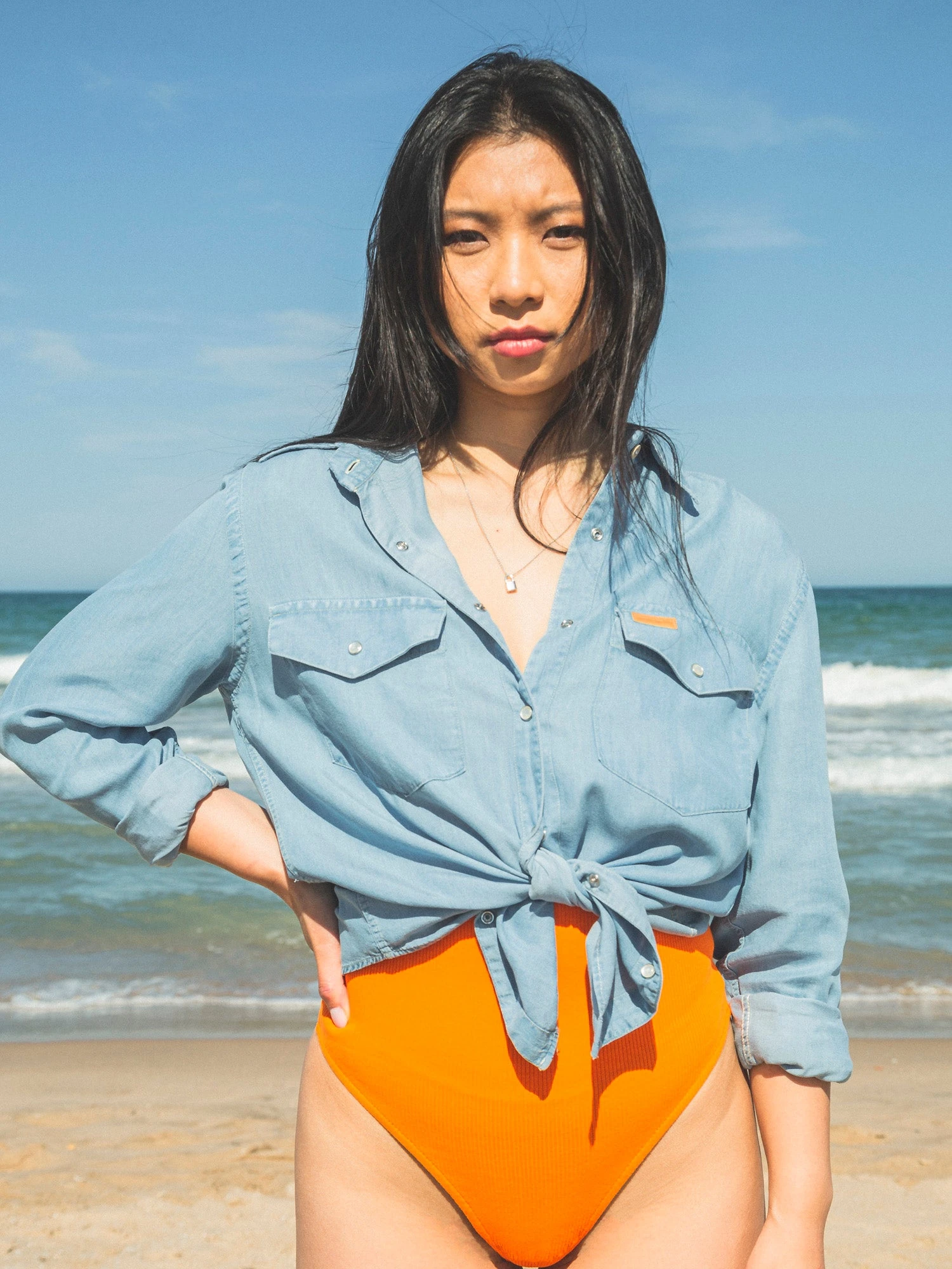 CAMISA VAQUERA DE MUJER COLT LIGHT BLUE 3 CAMISA VAQUERA DE MUJER COLT LIGHT BLUE