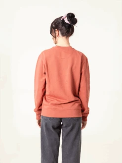 SUDADERA UNISEX BROWN -Capitan Denim S6A4447 1