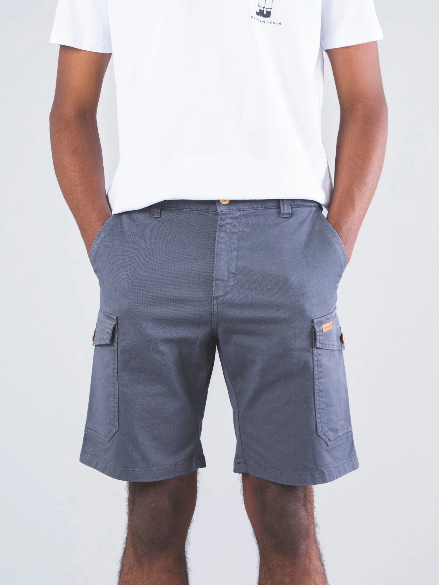 BERMUDAS DE HOMBRE WOODY CARGO GREY 8 BERMUDAS DE HOMBRE WOODY CARGO GREY - Imagen 6