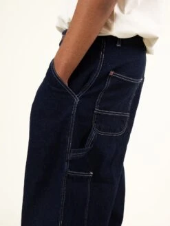 BERMUDAS VAQUERAS DE HOMBRE ROLLINS DRY BLUE -Capitan Denim bermudas cortas vaqueras de hombre azul claro hecho en espana sostenible comodas