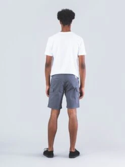 BERMUDAS DE HOMBRE WOODY CARGO GREY 11 BERMUDAS DE HOMBRE WOODY CARGO GREY -Capitan Denim bermudas de hombre sostenibles