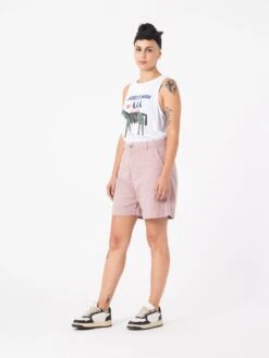 BERMUDAS DE MUJER KAYE PINK 19 BERMUDAS DE MUJER KAYE PINK -Capitan Denim bermudas de mujer rosas sostenibles hechas en espanas comodas