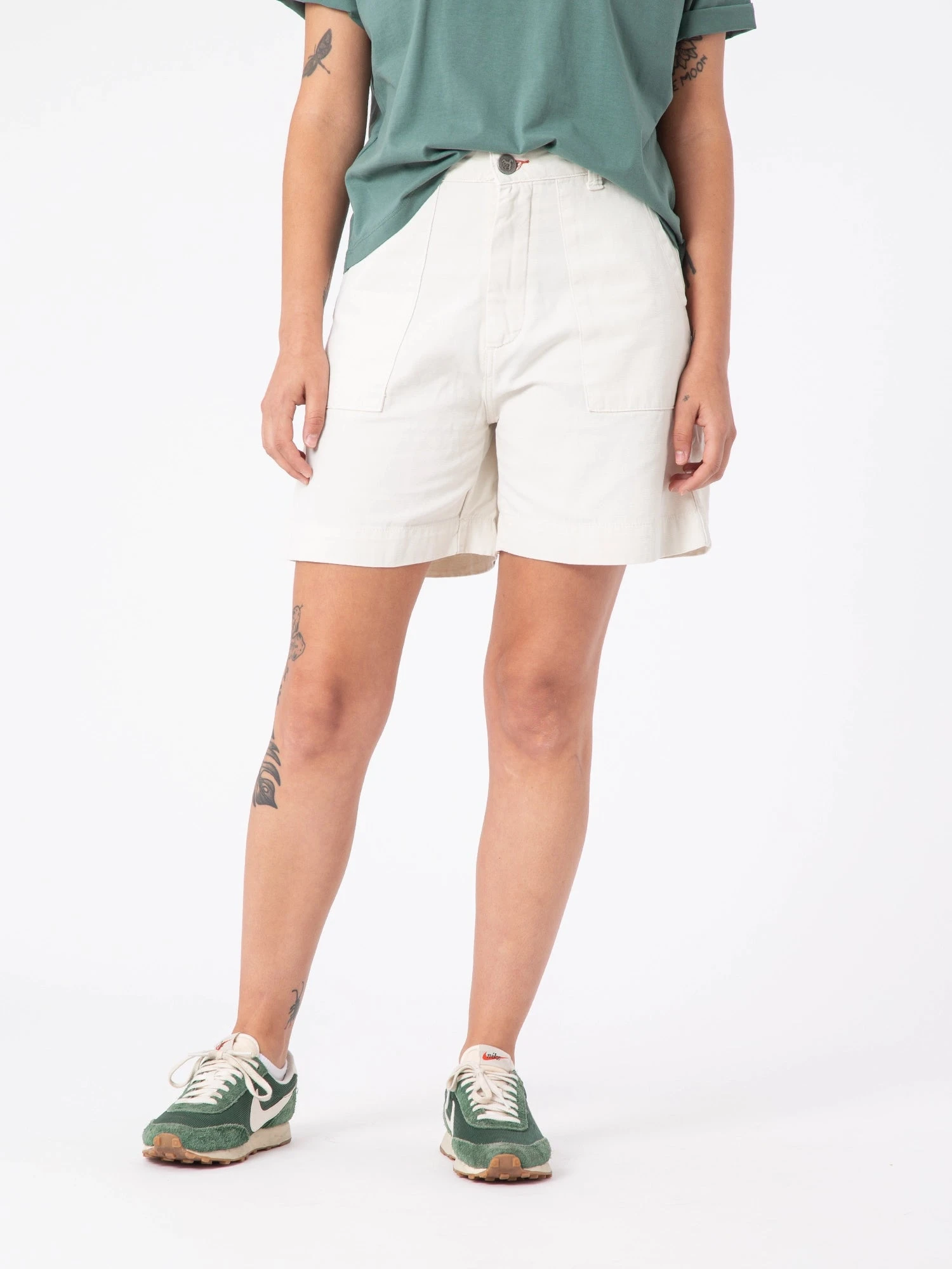 BERMUDAS DE MUJER KAYE ECRU 3 BERMUDAS DE MUJER KAYE ECRU