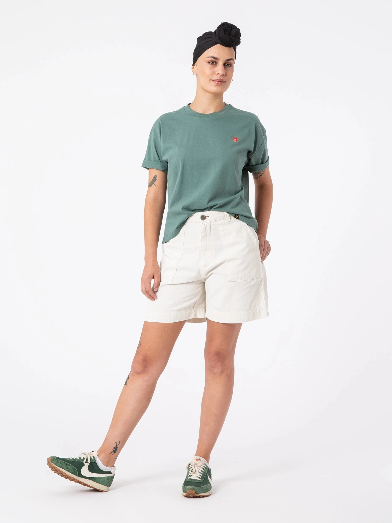 BERMUDAS DE MUJER KAYE ECRU 4 BERMUDAS DE MUJER KAYE ECRU - Imagen 2