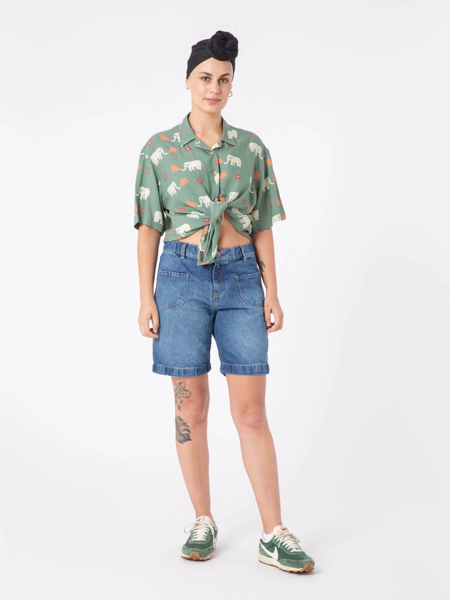 BERMUDAS VAQUERAS DE MUJER MAZZY MID BLUE 4 BERMUDAS VAQUERAS DE MUJER MAZZY MID BLUE - Imagen 2