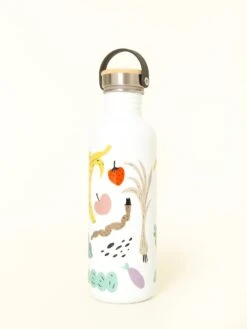 BOTELLA STAINLESS TROPICAL -Capitan Denim botella de agua reutilizable un litro